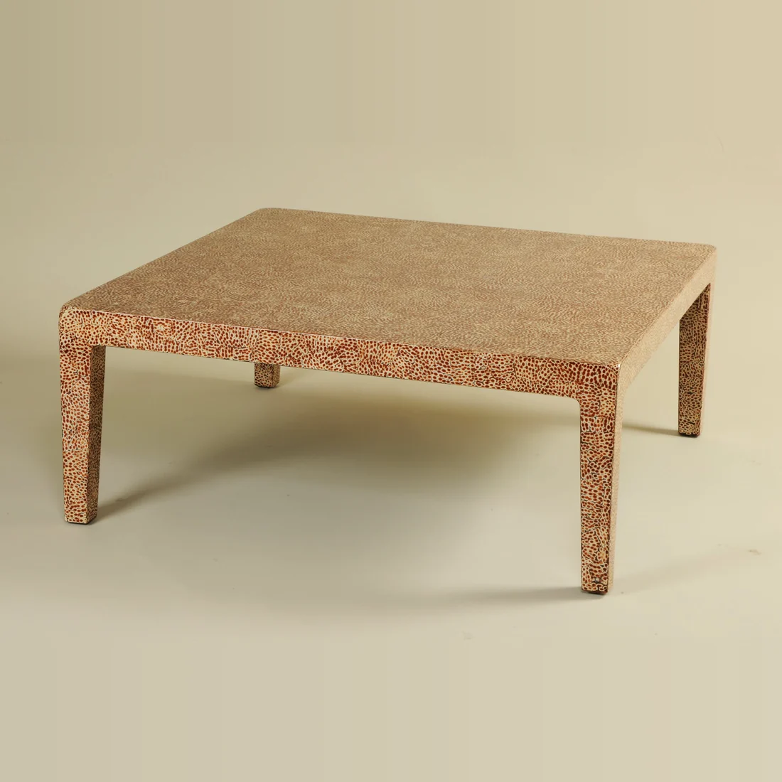 Table basse BV45, snake brun